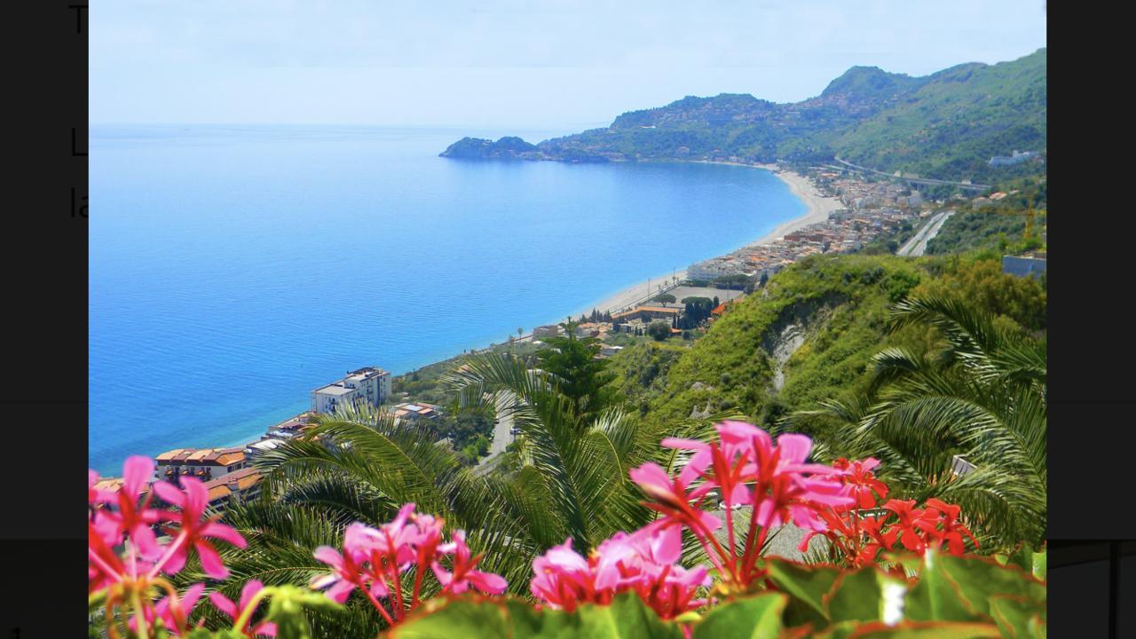 مبيت وإفطار يتوجاني La Nave Sul Mare Di Taormina المظهر الخارجي الصورة